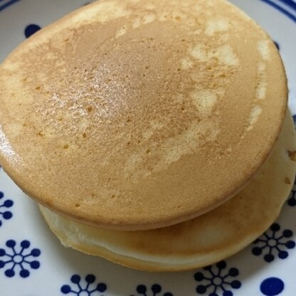 米粉入りてヘルシーでおいしかったです♪
Nicoさんはパンケーキもバッチリきれいに焼きますね素敵♥ブルーノのパンケーキの（６枚焼ける）プレートで焼きました☆